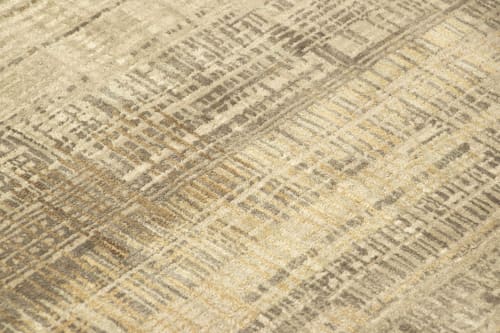 Rug & Kilim’s Abstract Rug with Beige-Brown and Cream | Rugs by Rug and Kilim