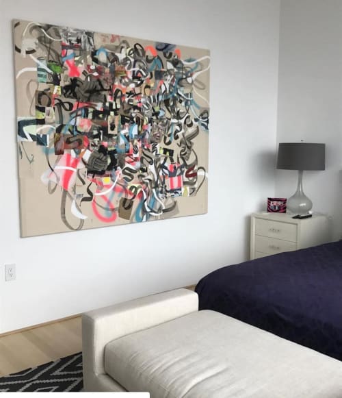 Abstract Painting | Oil And Acrylic Painting in Paintings by Galen Cheney