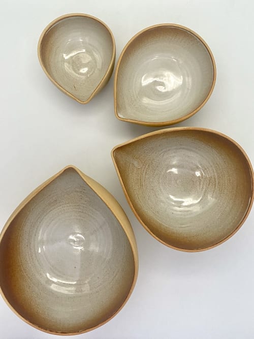 Leaves bowls set | Interior Design by CSOSA ceramics