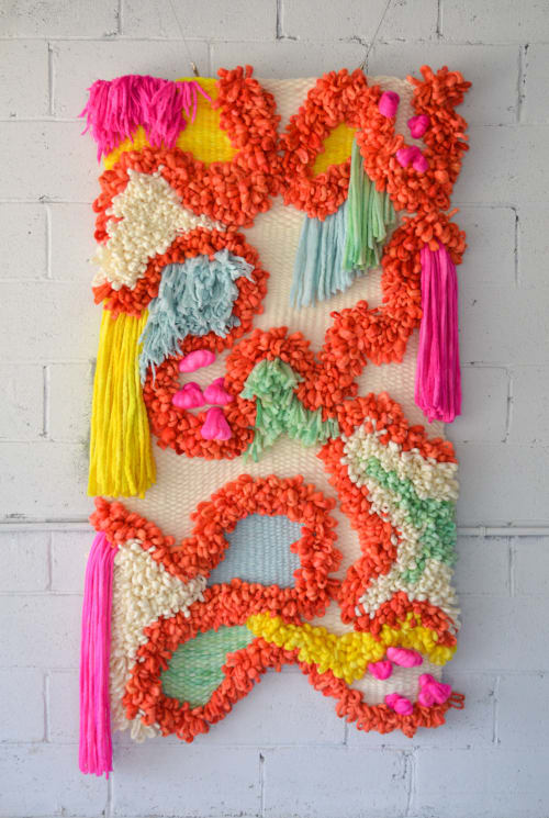 Coral Reef | Macrame Wall Hanging in Wall Hangings by Camille McMurry