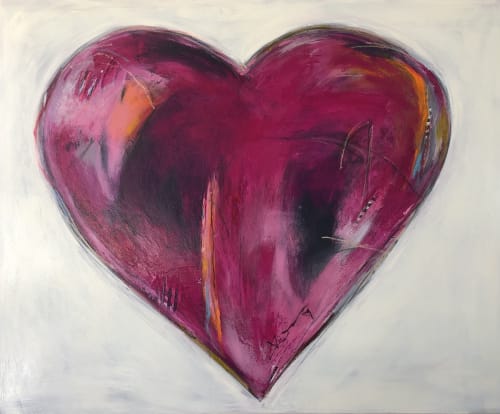 "Our Heart" | Paintings by Kelly Merkur Art