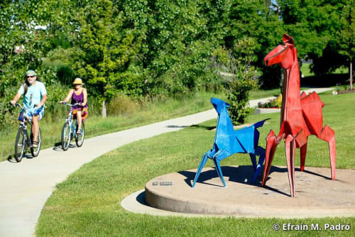 Painted Ponies | Public Sculptures by KevinBoxStudio