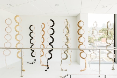Ten Spinal Columns | Macrame Wall Hanging in Wall Hangings by Windy Chien | College of Marin in Kentfield