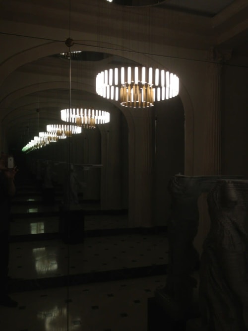 Inverted Pyramid & Rain | Chandeliers by Beau&Bien