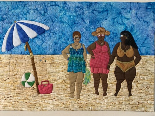 Fun In the Sun | Oil And Acrylic Painting in Paintings by Quilted Artistry by Renee