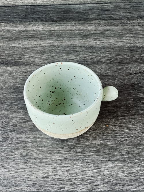 Seafoam - Dessert bowl | Cups by Tomoko Ceramics