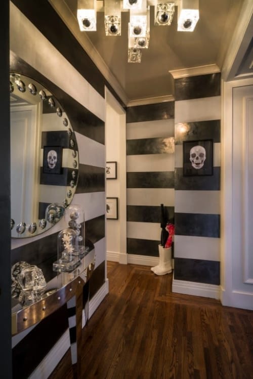 Encrusted Skull | Paintings by Damien Hirst | Private Residence - W 75th St in New York