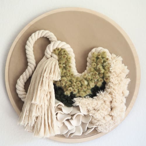 Hope | Wall Hangings by Woventimes by Alejandra Franco
