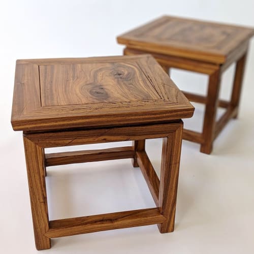 Elm Side Tables | Tables by Brawley Made