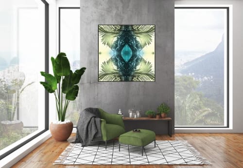 Green Palms 1 | Prints by Stephanie Mill
