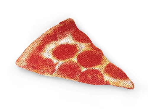 Dan Bina New York Pizza Slice Painting | Oil And Acrylic Painting in Paintings by Dan Bina
