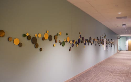 Canzonetta | Wall Sculpture in Wall Hangings by James Aarons | Kaiser Permanente in Redwood City