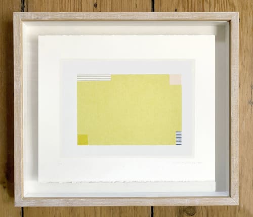Nook - original handmade silkscreen print | Paintings by Emma Lawrenson