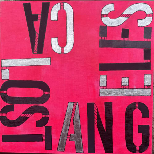 lost angeles | Paintings by Jill Laine Art + Designs