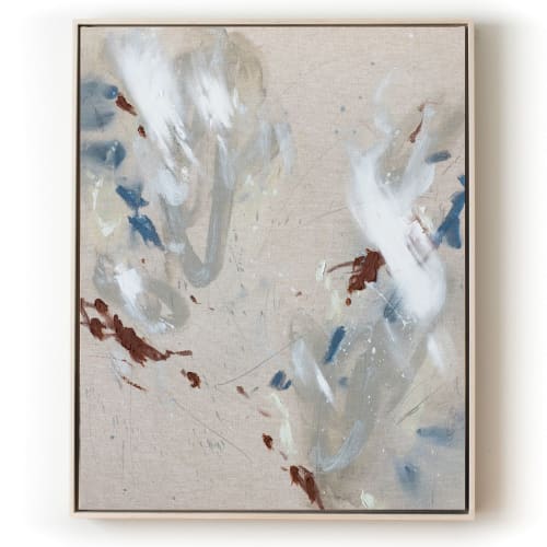 A Game of Hot and Cold - Original Mixed Media Painting | Paintings by Christa