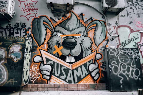 Susamam! / Do not shut up! | Murals by Highero | İstanbul in Istanbul