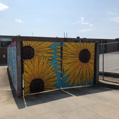 Sunflowers | Murals by FoxySwine