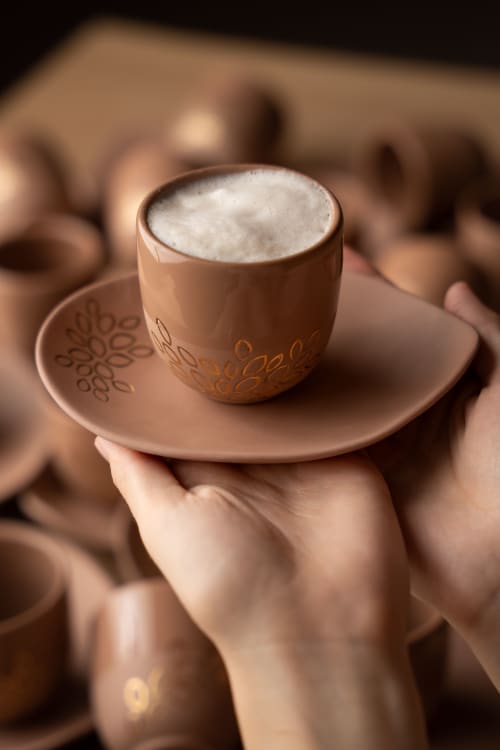 Tonina - elegant espresso cup | Drinkware by Boya Porcelain