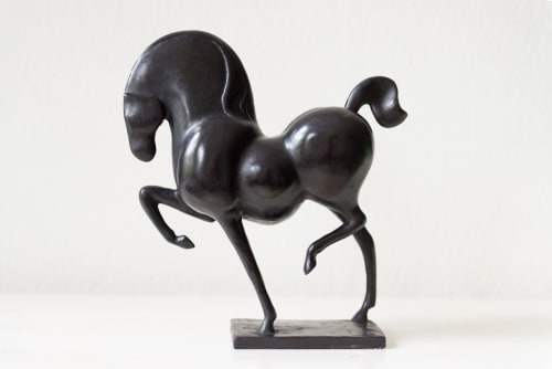 The Star - Horse Sculpture Bronze | Sculptures by Ninon Art