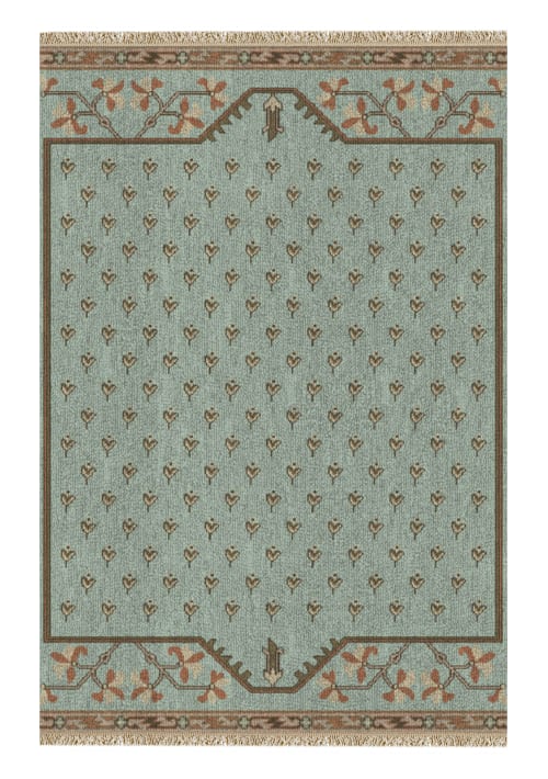 Lotto Hand-Knotted Wool Turkish Rug | Area Rug in Rugs by Kevin Francis Design