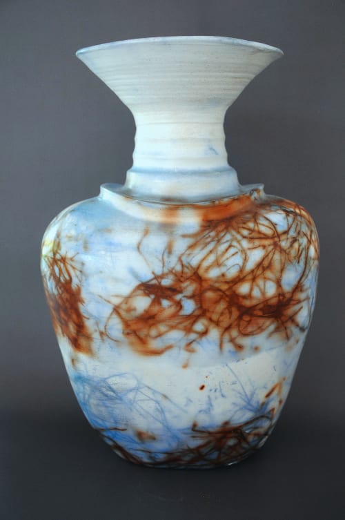 Large Decorative Vase Saggar - Collar | Vases & Vessels by Paysoneight Design by Dawn Palmer