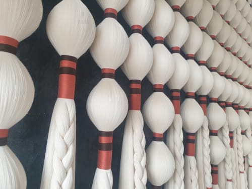 Customizable and Natural Cotton Rope Decor | Macrame Wall Hanging in Wall Hangings by Sarmal Design