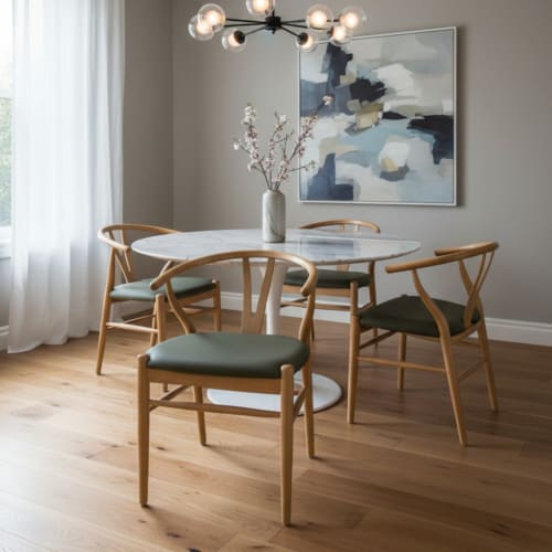 Danish Scandinavian Wishbone-Style Chair | Chairs by Kleinhaus Furniture
