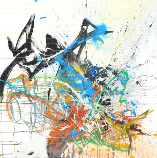 Blue Pony | Prints in Paintings by Edward Wilcox