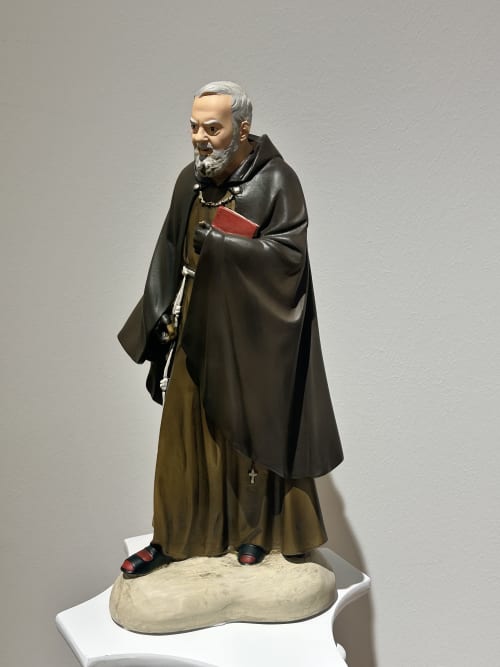 Bust Padre Pio Statue all hand made in Europe | Storage by ultimate European