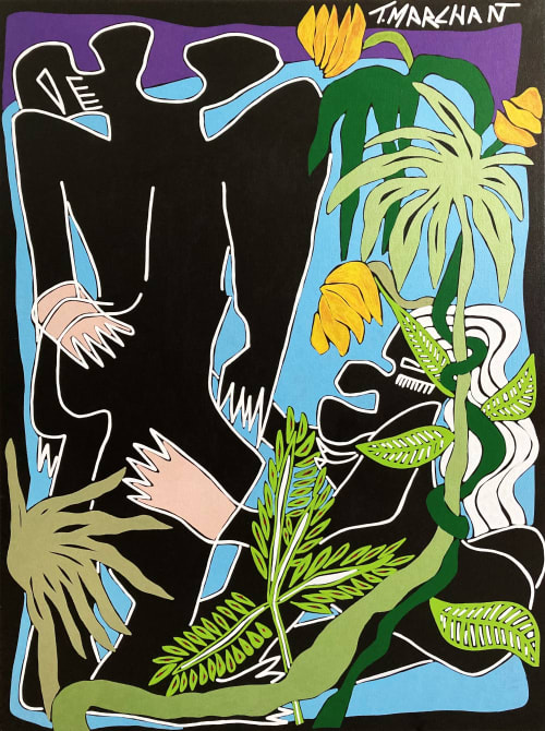 Agapo II | Paintings by THEODOSIA MARCHANT