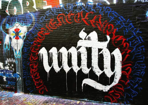 Unity | Street Murals by ESOTERiC Calligraffiti