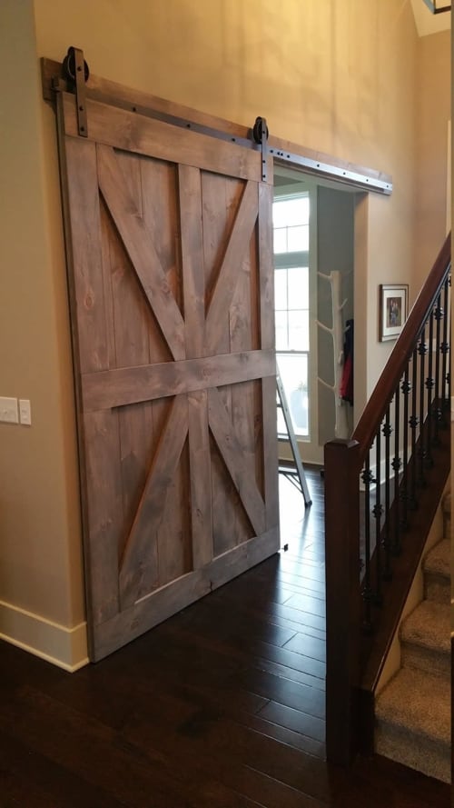 Model #1033 - Custom Barn Door | Furniture by Limitless Woodworking