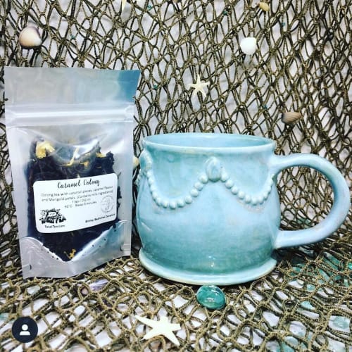 Ceramic Cup | Cups by Smiley Seahorse Ceramics | Totalitea The Tea Boutique in Calgary
