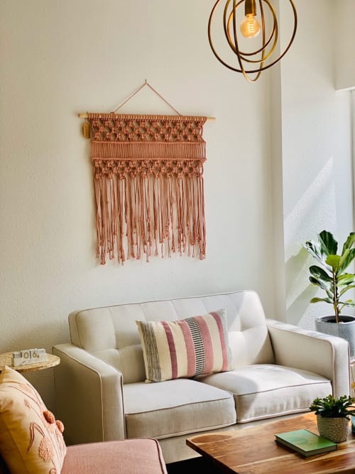 Blush Barbie | Macrame Wall Hanging by Brightly Braided | 2222 Second St in Livermore