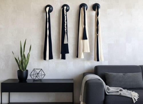 Mexican wall hanging, Boho woven wall hanging | Wall Sculpture in Wall Hangings by Sarmal Design