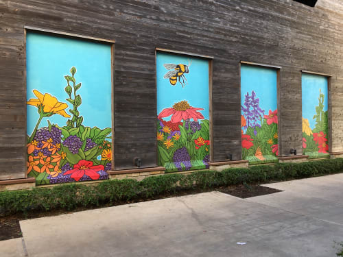 Hill Country Galleria mural | Murals by Avery Orendorf | Hill Country Galleria in Bee Cave