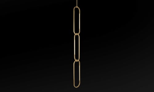 Ovalo Chain Single Pendant | Pendants by Boyd Lighting