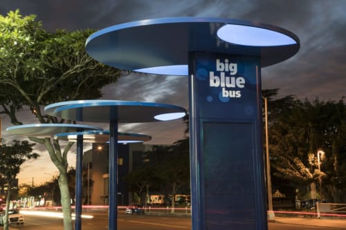Big Blue Bus | Lighting Design by Darkhorse Lightworks, LLC | Santa Monica, CA in Santa Monica