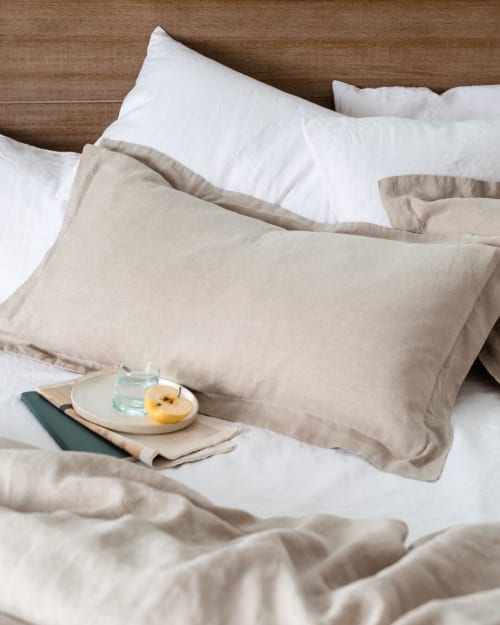 Oxford Linen Pillows | Pillows by Rough Linen | Rough Linen in San Rafael
