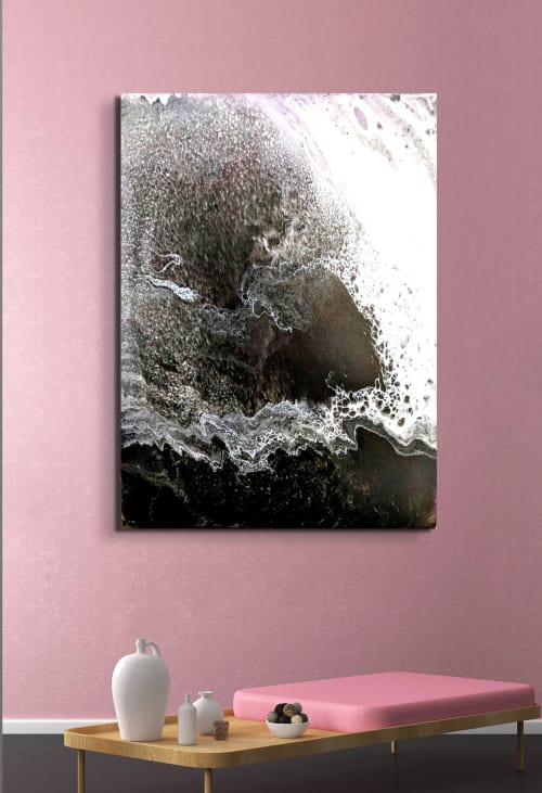 Behind the Smoke | Paintings by Carrie R