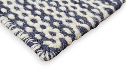 Handwoven Woolen Stair Runner Rug | Rugs by Evergreen Carpets