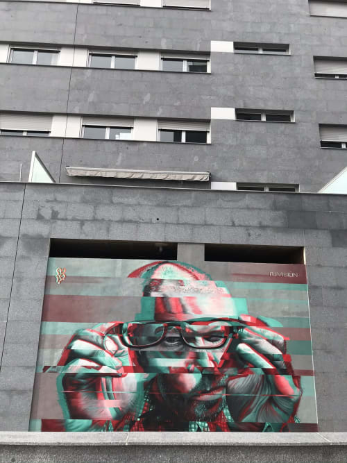Inequality | Murals by Asier Vera | Tu Vision in Ponferrada