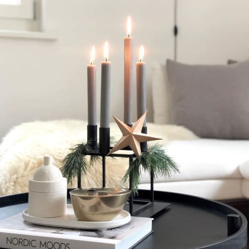 ‘Moth To A Flame’ - White | Ornament in Decorative Objects by Natascha Madeiski