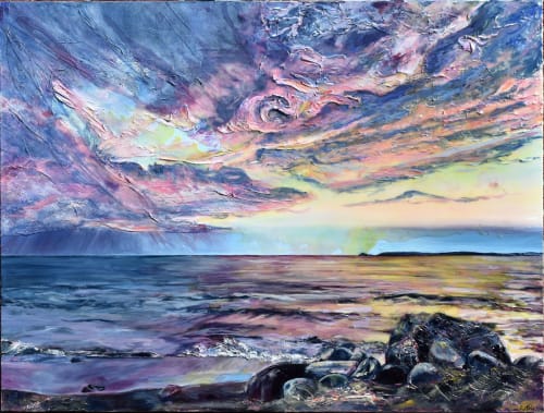 Storm Draws Near | Paintings by Celina Melo