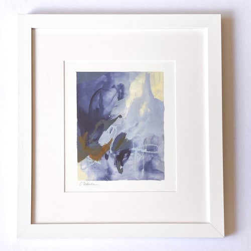 "Break Before Dawn II" oil on Arches Huile paper, framed | Art & Wall Decor by Cameron Schmitz
