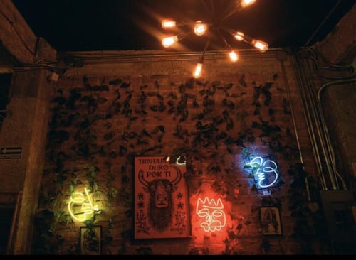 Neon Light Display | Art & Wall Decor by Stefan Matioc | Boicot Café in Ciudad de México