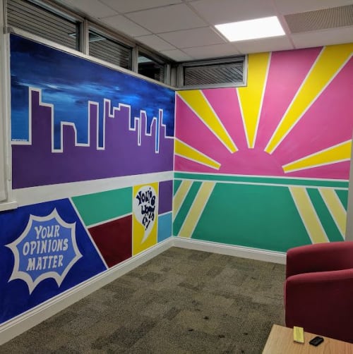 Hertfordshire Social Care | Murals by Montet Designs