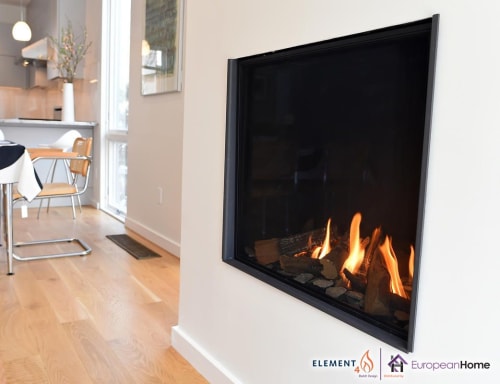 Modore 75h Single Sided Fireplace By European Home Seen At 30 Log
