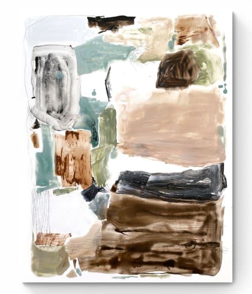 Piccole terre 4 | Oil And Acrylic Painting in Paintings by Cristina Dalla Valentina