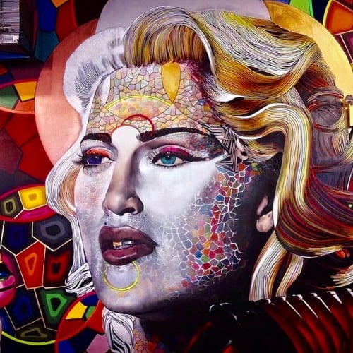 Madonna | Murals by Chor Boogie | Times Square in New York